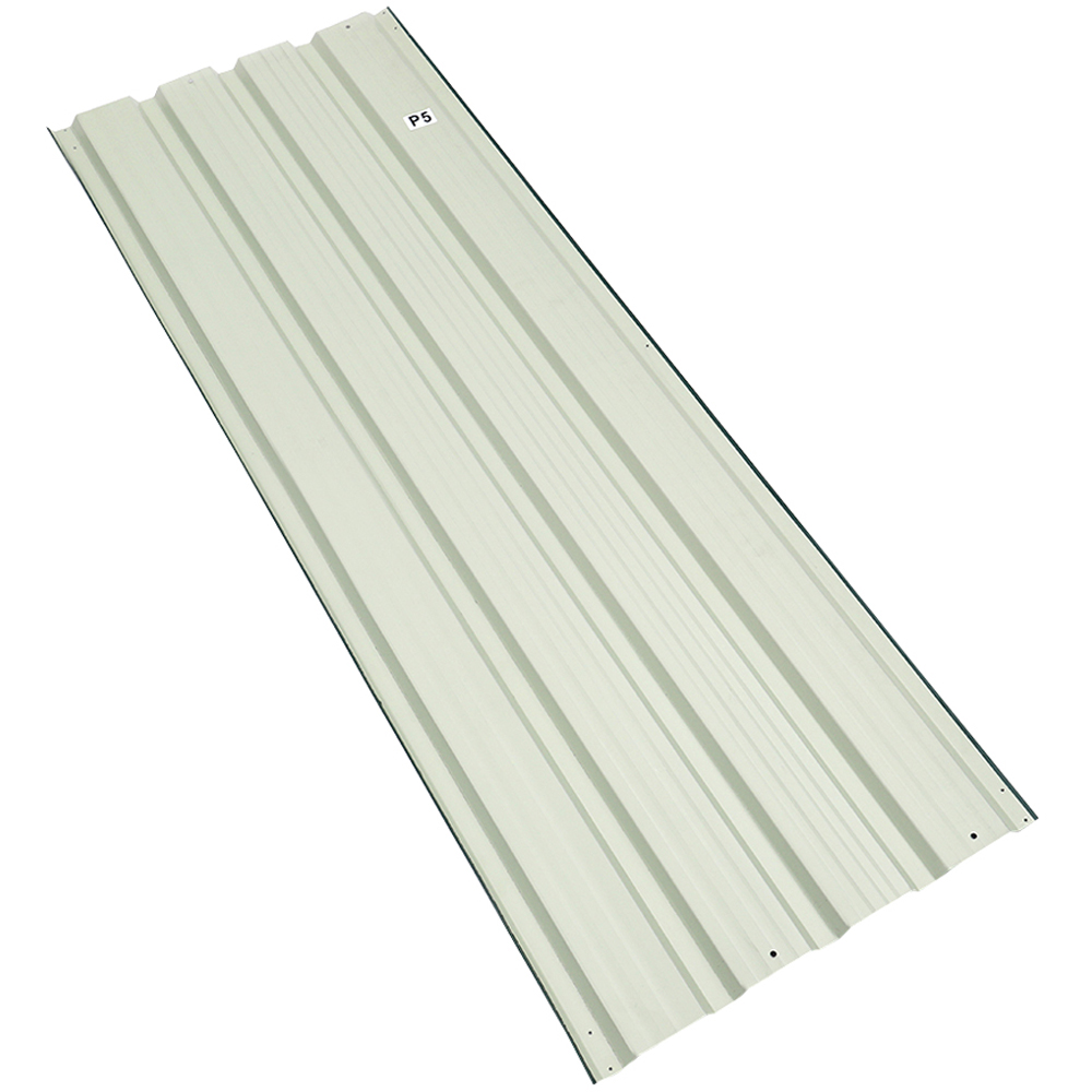 Living and Home 6 Piece Dark Green Zinc Steel Corrugated Pre Drilled Roof Panel 45 x 129cm Image 3