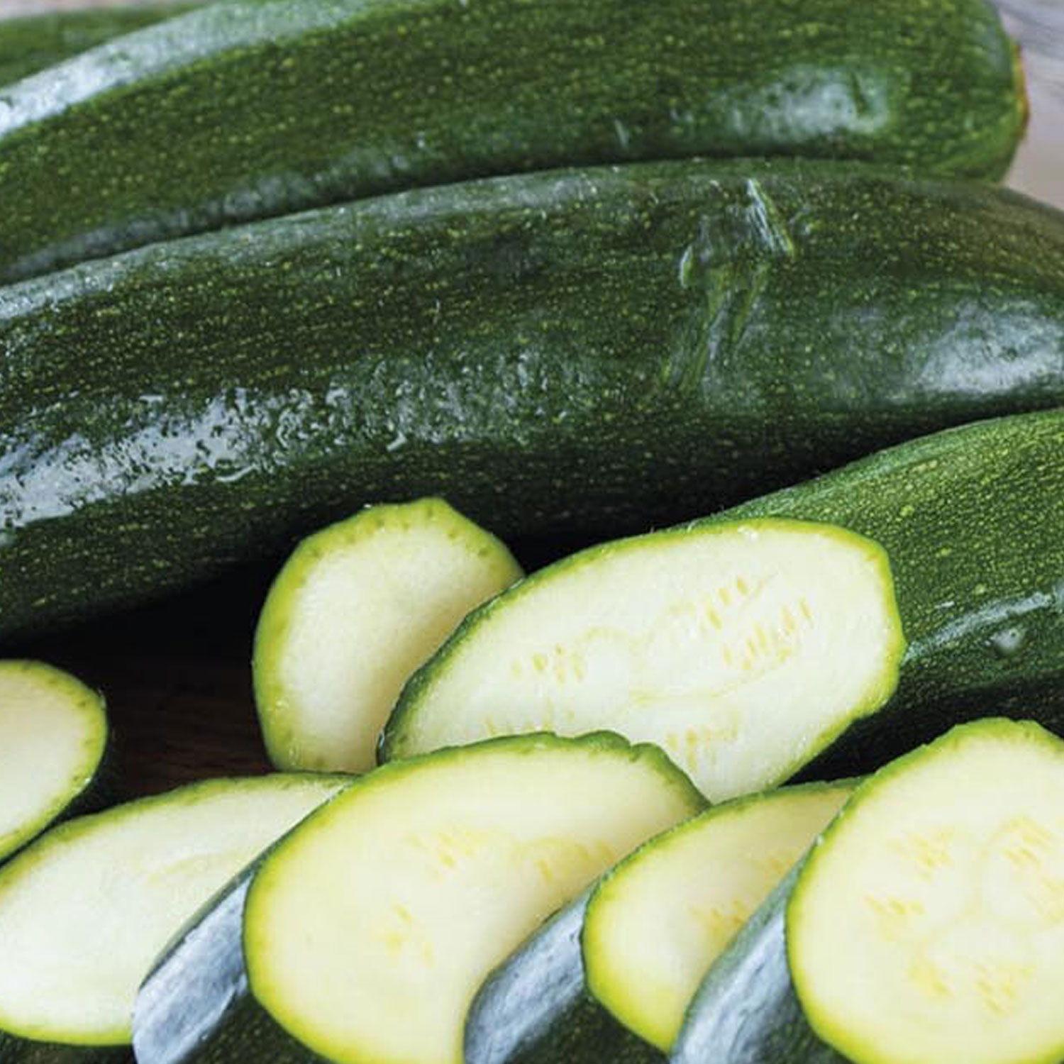 Johnsons Courgette Dynasty F1 Vegetable Seeds Image 1