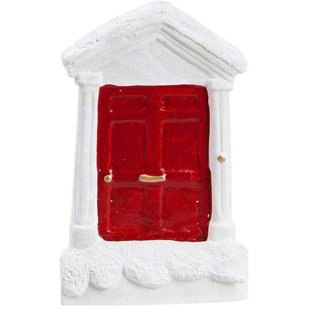 Elves Behavin' Badly Red Elf Door Image