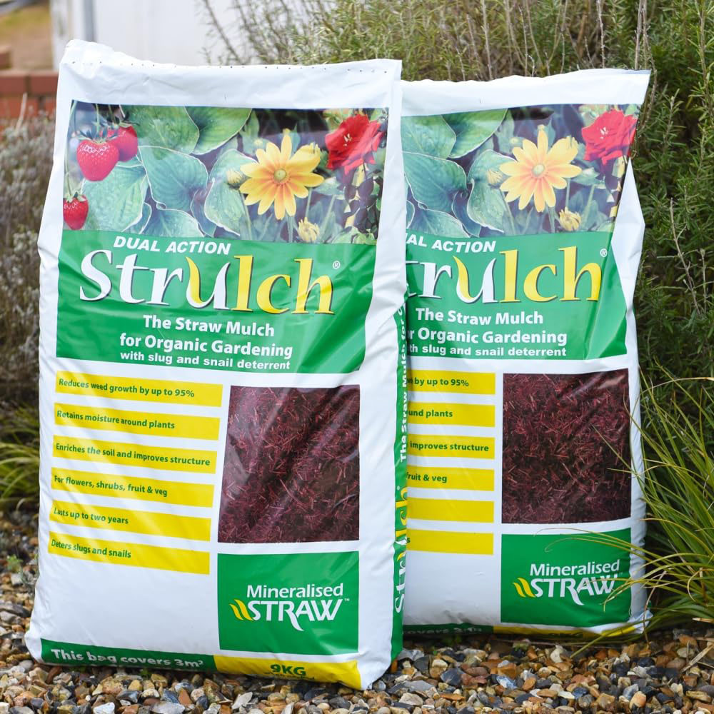 Thompson and Morgan Strulch Mineralised Straw Mulch 100L Image 6