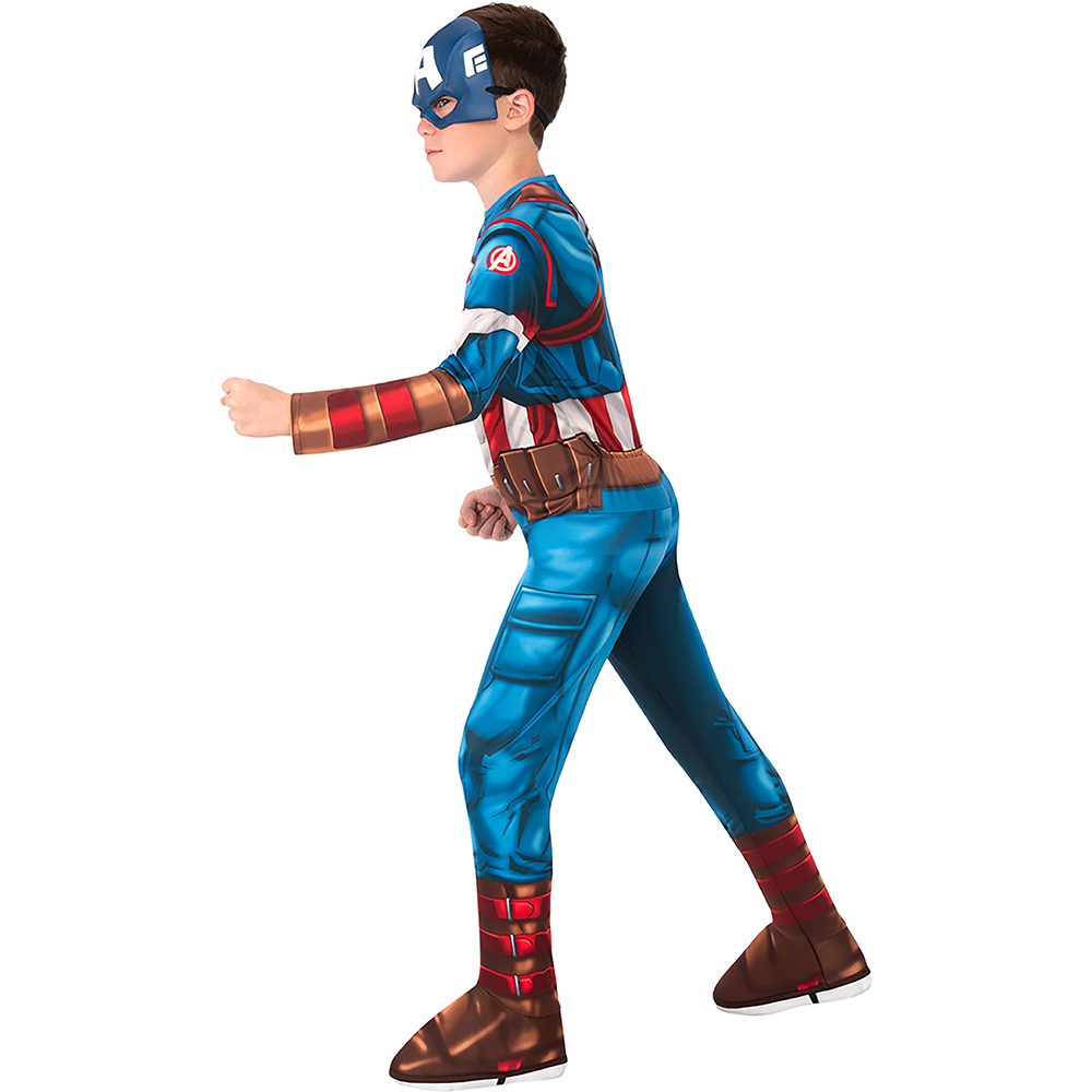Marvel Avengers Core Kids Captain America Costume 7-8 Years Image 2
