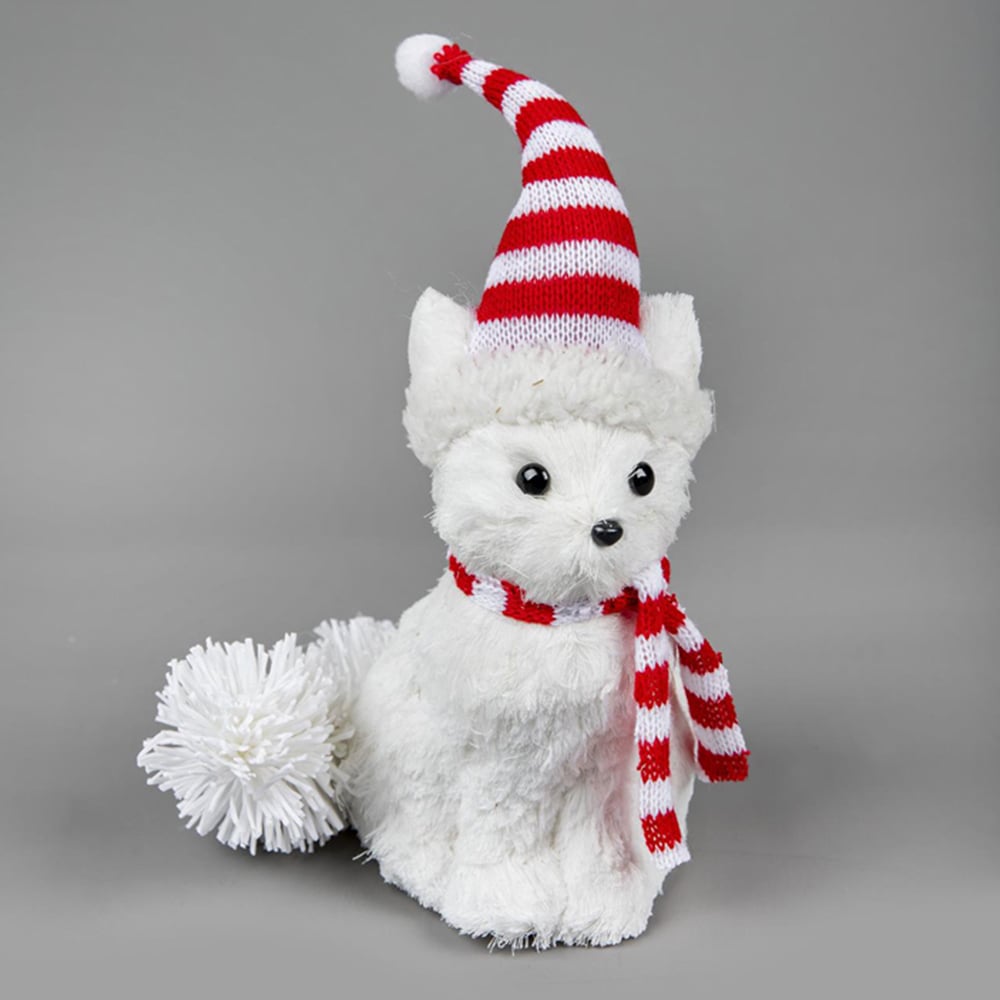 Shatchi Arctic Fox Decorative Figurine Image 2