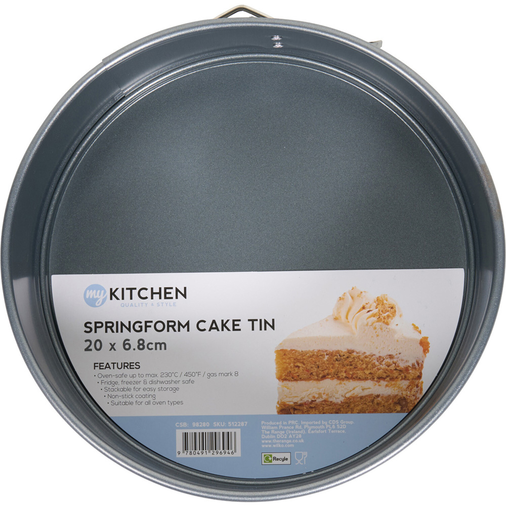 My Kitchen Springform Cake Tin Dark Grey Image 2