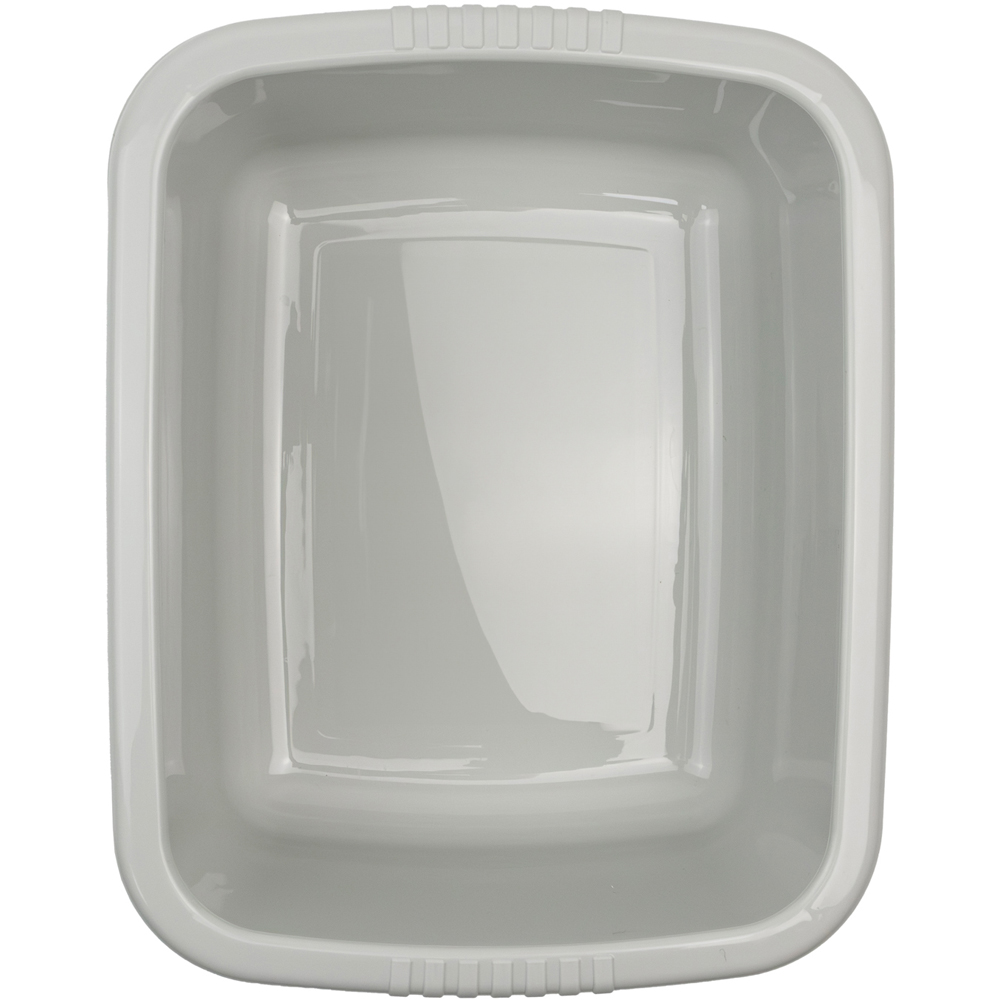 JVL Grey Plastic Nestable Washing Up Cleaning Bowl Set of 3 Image 4