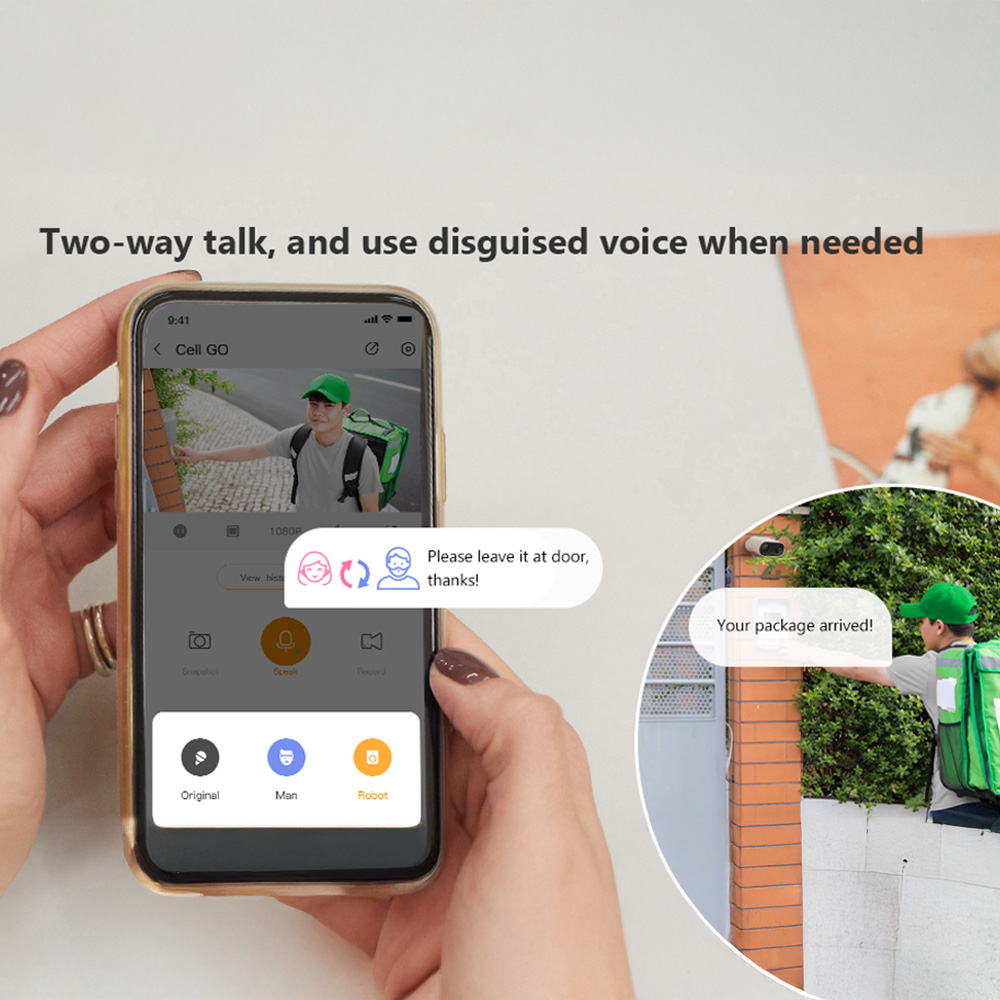 IMOU White Cell Go Outdoor and Indoor Smart Camera Image 7