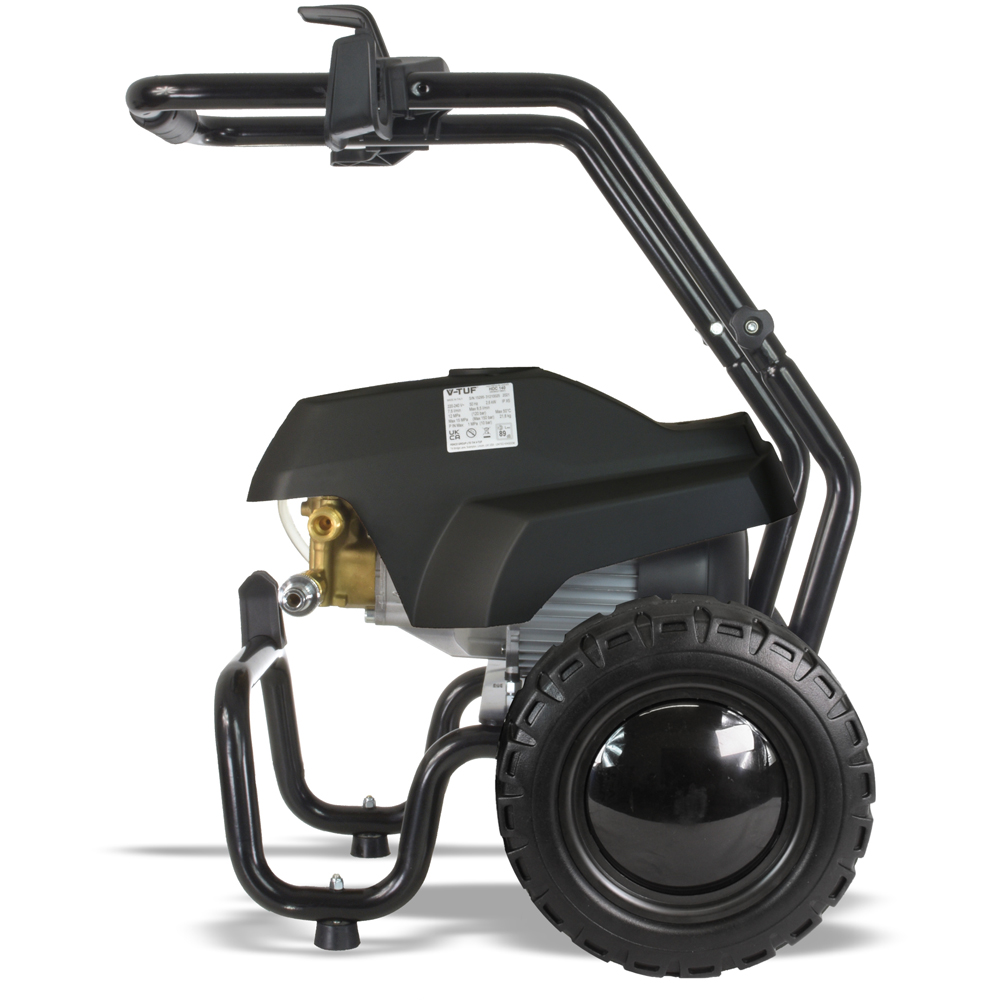 V-TUF HDC140 Professional Cold Electric Pressure Washer 140Bar with Cage Frame Image 3