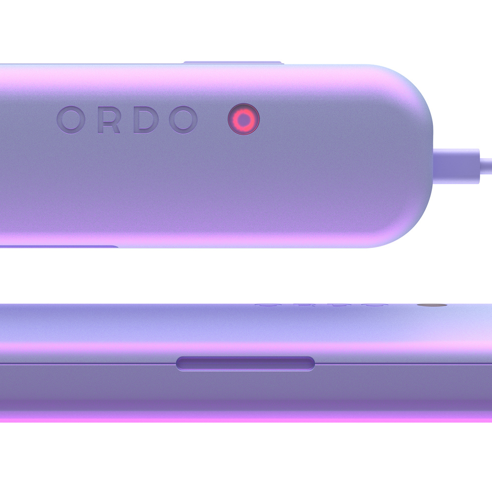 Ordo Sonic+ Pearl Violet Electric Toothbrush with Travel Case Image 6