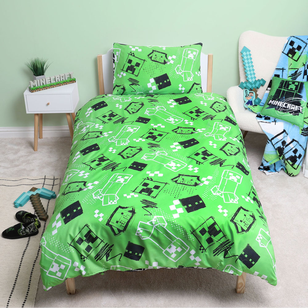 Minecraft Print Duvet Set Image 8