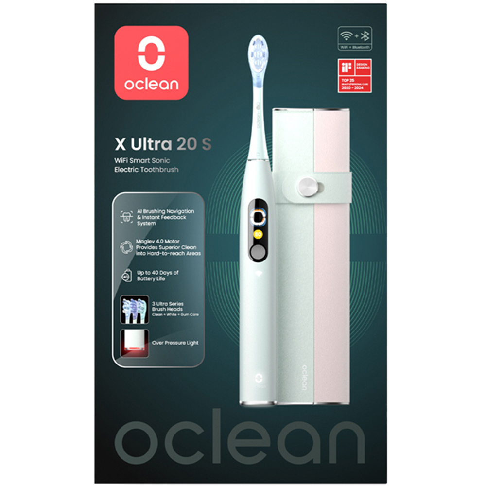 Oclean X Ultra 20 S Wi-Fi Smart Sonic Electronic Toothbrush Set Image 1