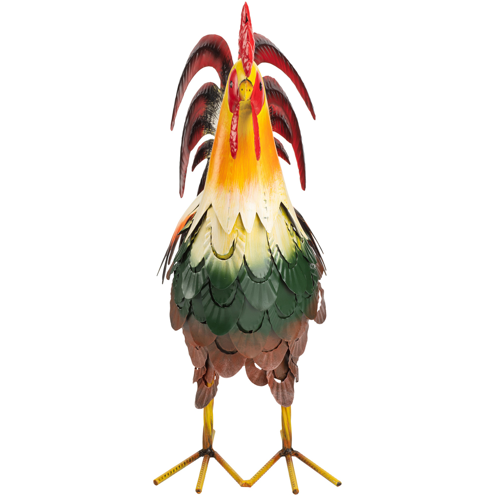 Garden Gear Cockerel Metal Ornament Image 4