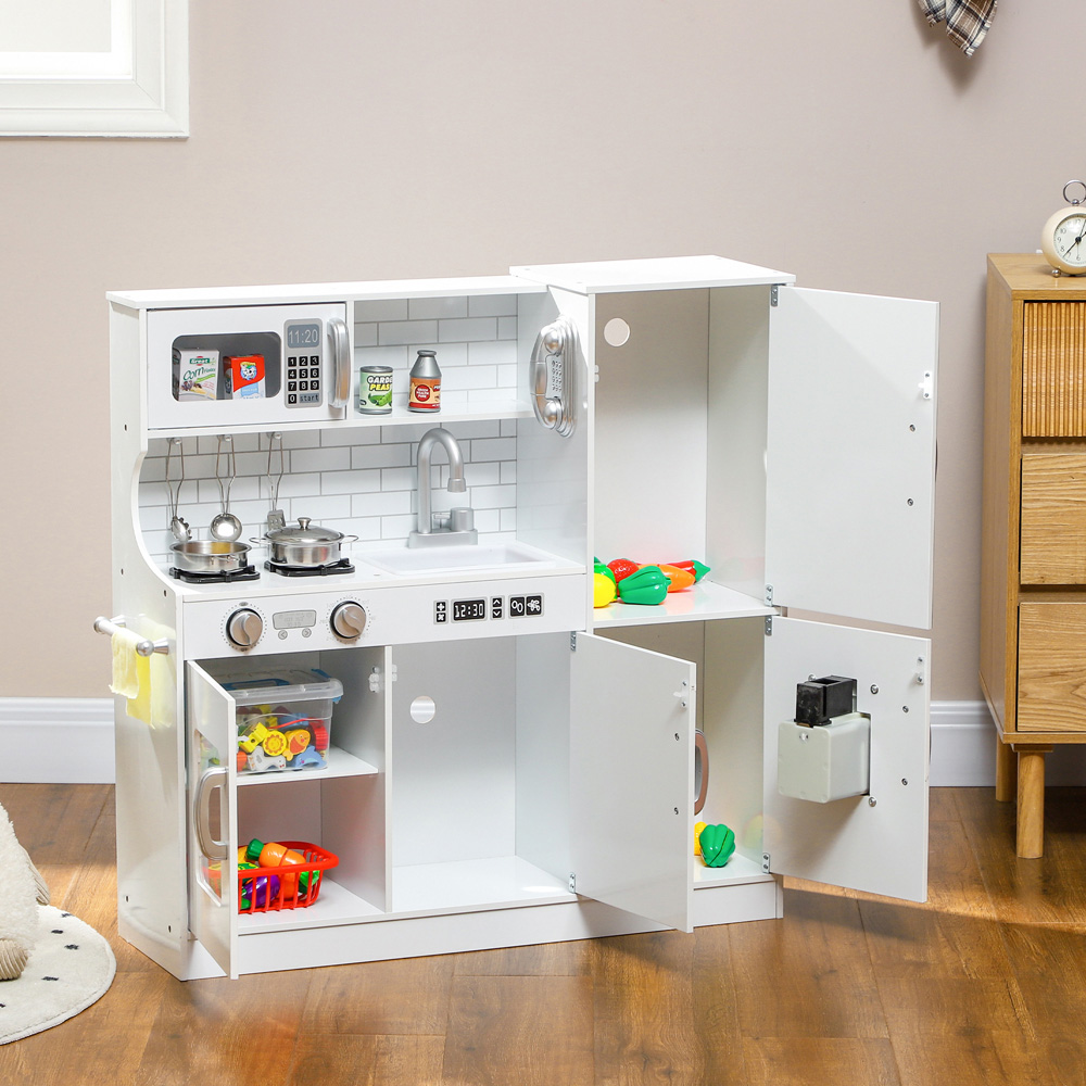 Tommy Toys 5 Piece White Play Kitchen Set Image 3