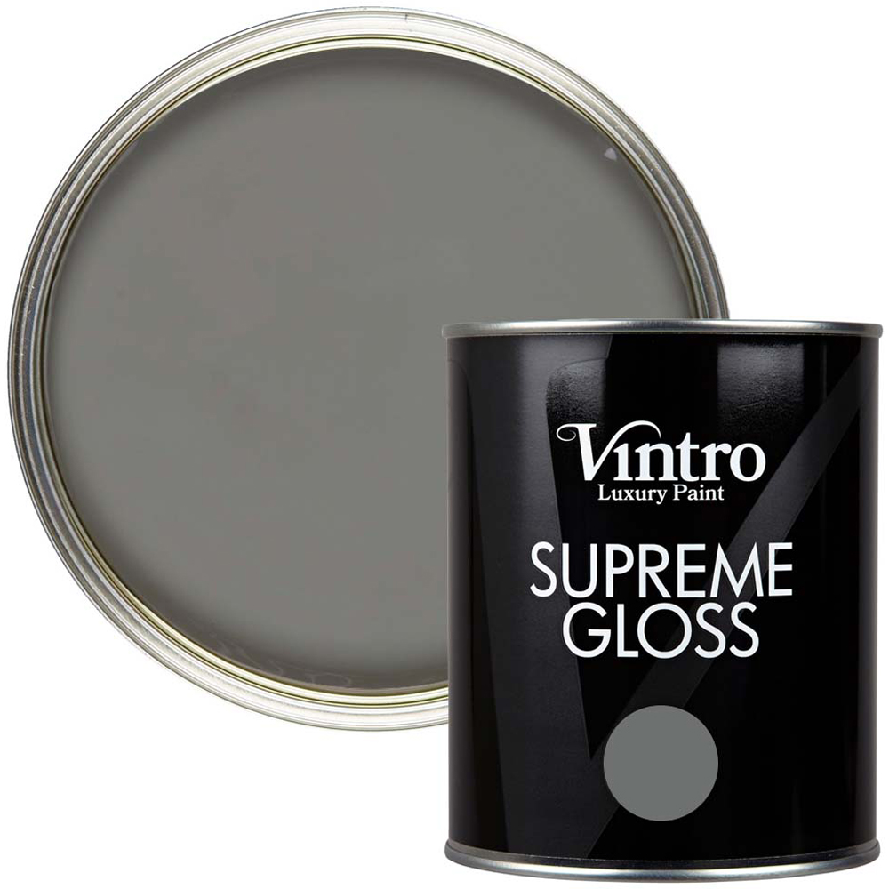 Vintro Paint Walls and Ceilings Cloudburst Gloss Paint 1L Image 1