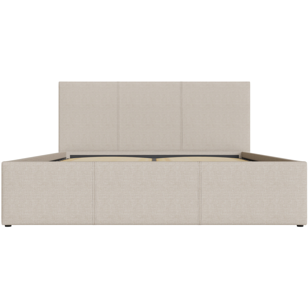 GFW Small Double Natural Side Lift Ottoman Bed Image 4