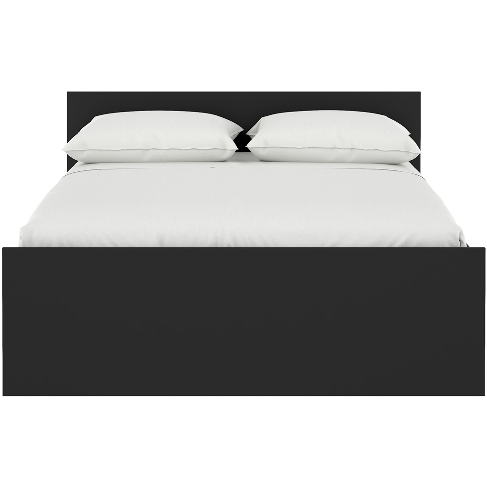 Florence Double Matt Black Bed Frame Image 3