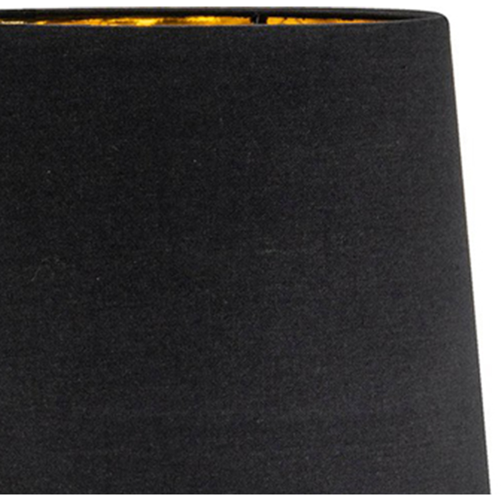 Camden Black and Gold Tripod Table Lamp Image 4