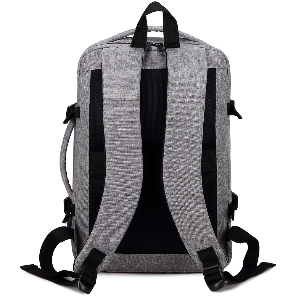 A2B Pioneer 20L Grey Weatherproof RyanAir Onboard Underseat Backpack Image 3