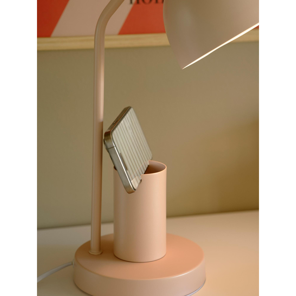 Nordlux Devone E27 Dusty Rose Table Lamp Image 8