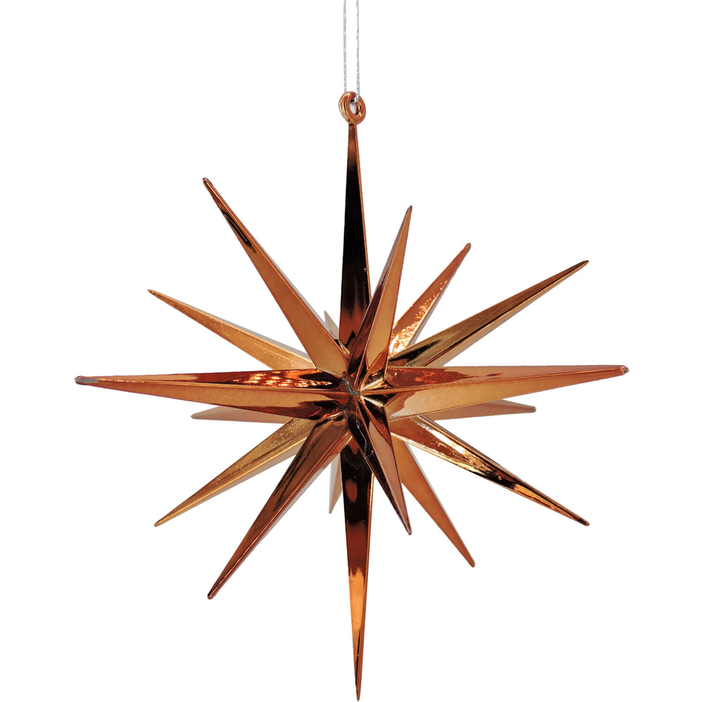 Amber Sputnik Hanging Decoration Amber Image 1
