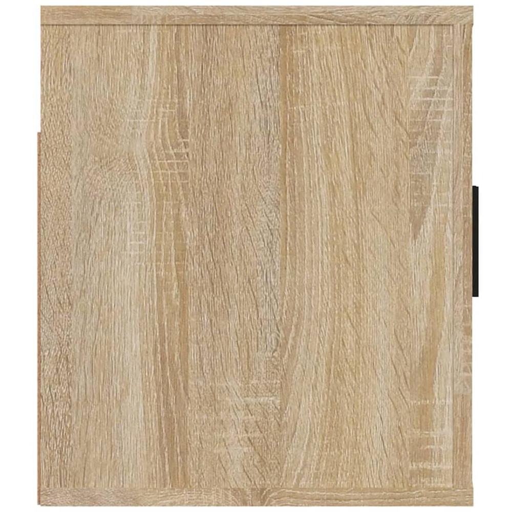 vidaXL 2 Door Brown Sonoma Oak Wall Mounted TV Cabinet Image 7