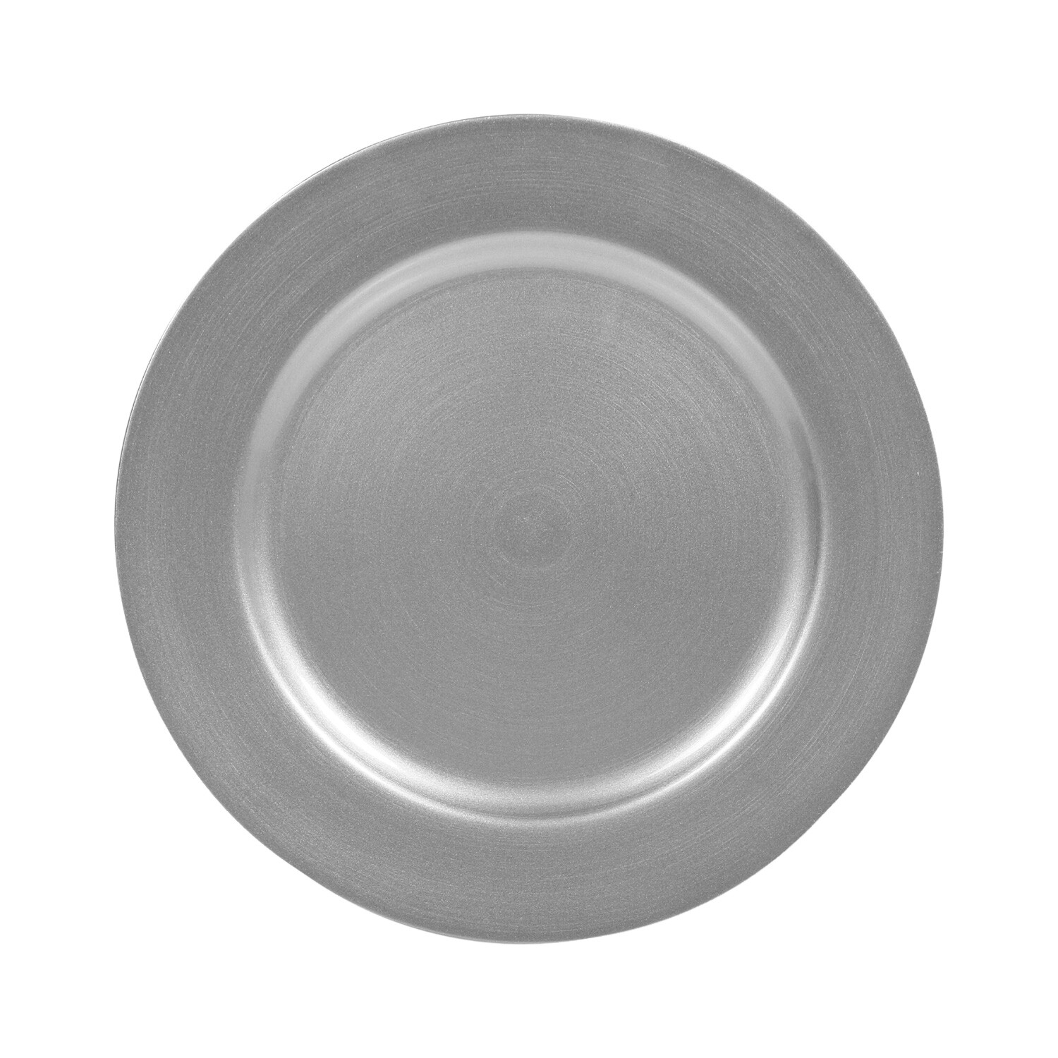 Metallic Charger Plate - Silver Image