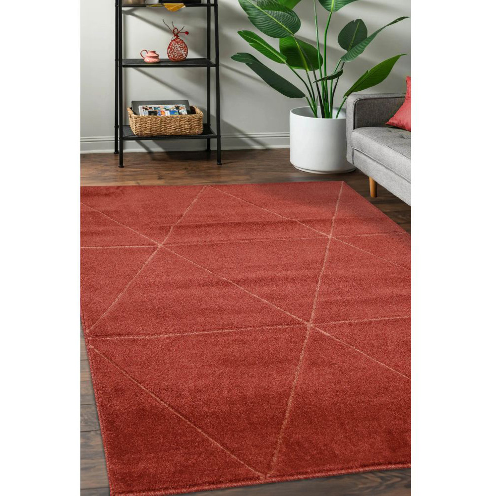 Homemaker Newport Red Capleton Rug 120 x 170cm Image 4