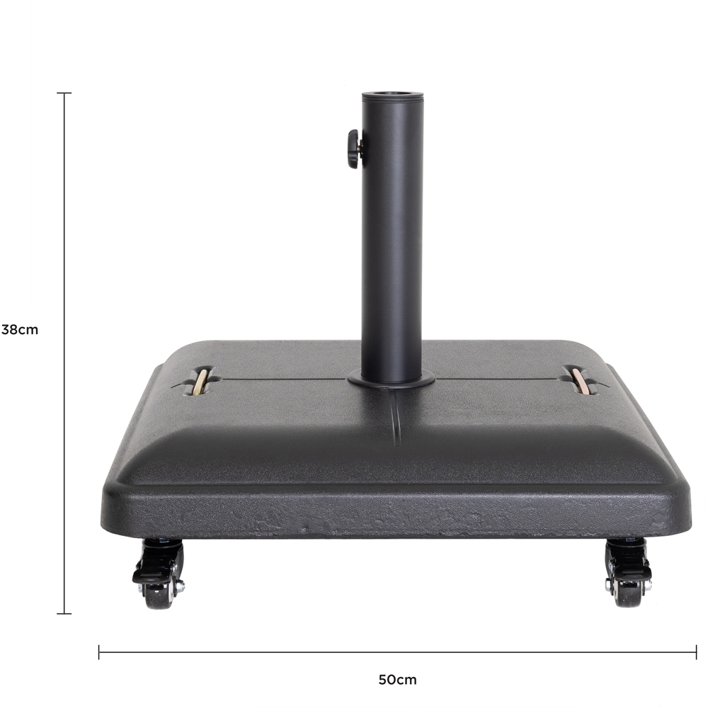 Charles Bentley Square Concrete Parasol Base 37.5kg Image 9