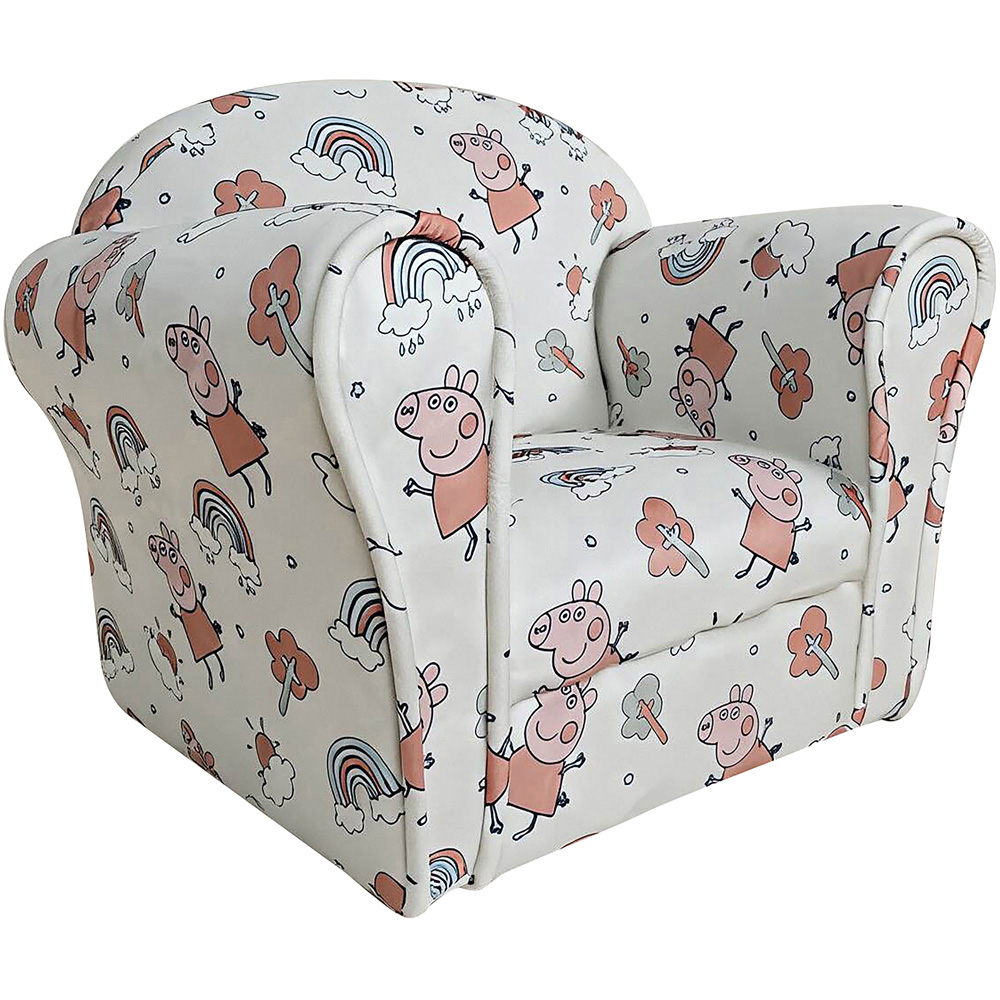 Kidsaw Kids Peppa Pig White Mini Chair Image 3