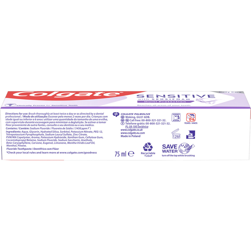 Colgate Sensifoam MaxProtect Toothpaste Image 2