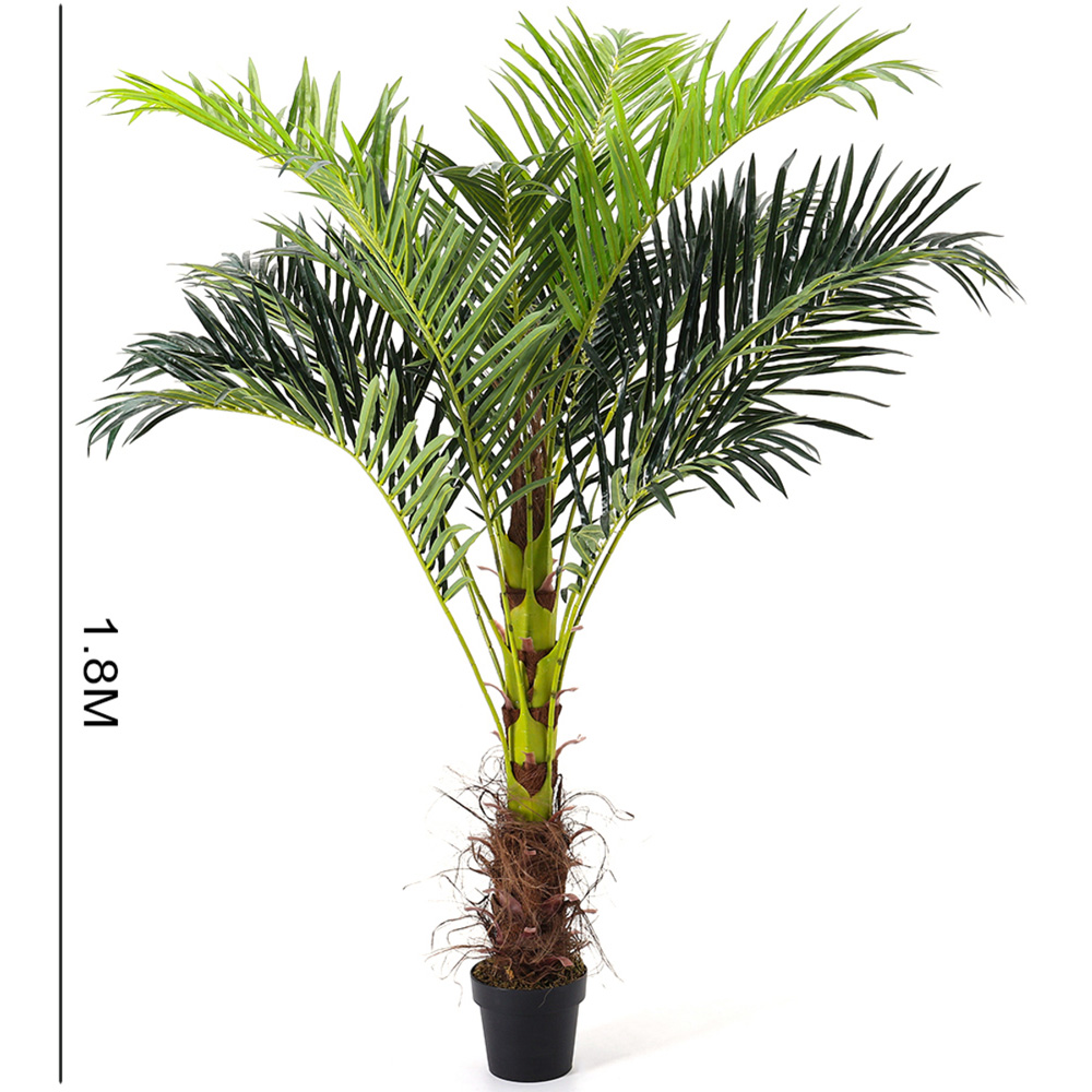 Living and Home Decorative Artificial Palm Tree Image 7