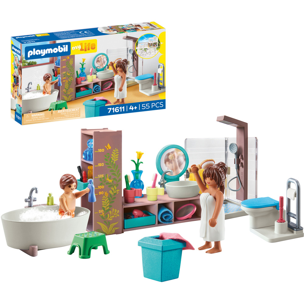 Playmobil Bathroom with Shower Playset Image 3