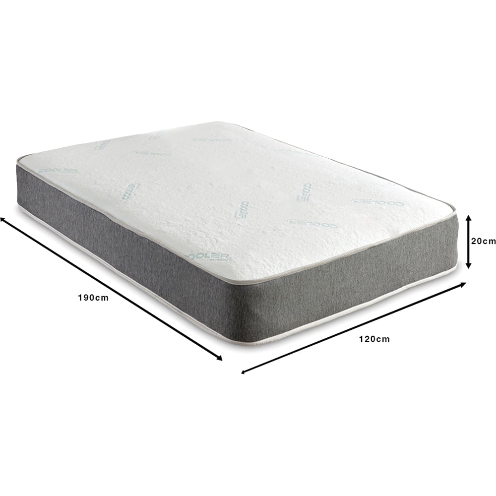 Starlight Beds Small Double Hybrid Cooling Memory Foam and Spring Mattress Image 6