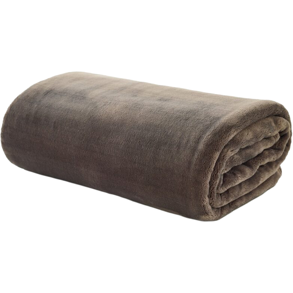 Deyongs Coco Touch Fawn Throw 140 x 180cm Image 1