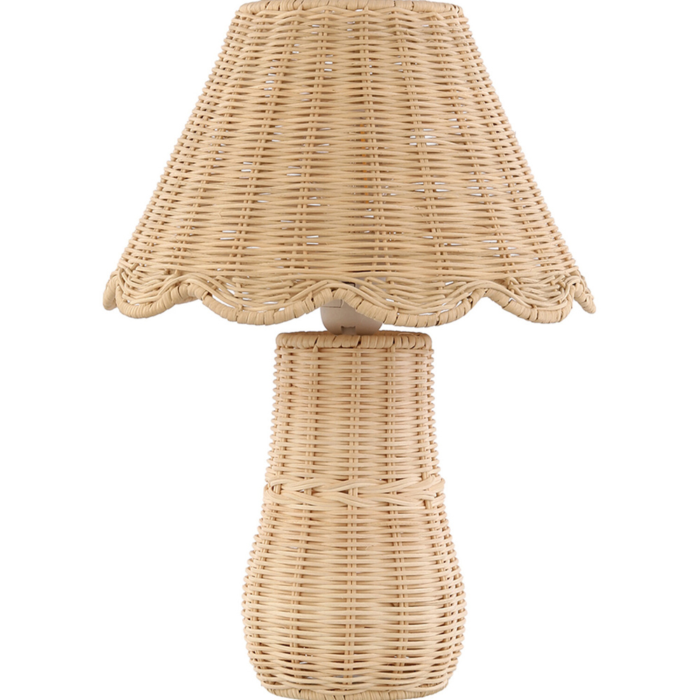 Isla Rattan Table Lamp Natural Image 1