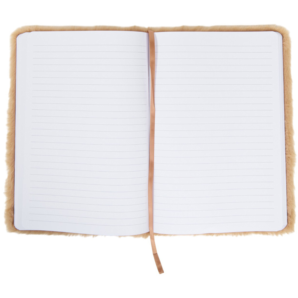 Cute Fluffy Pastry B5 Notebook Brown Image 4