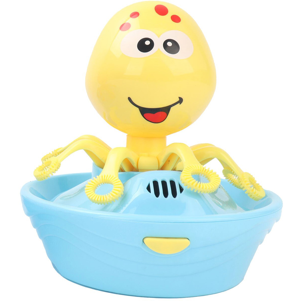360 Degree Octopus Bubble Machine - Multicolour Image 2