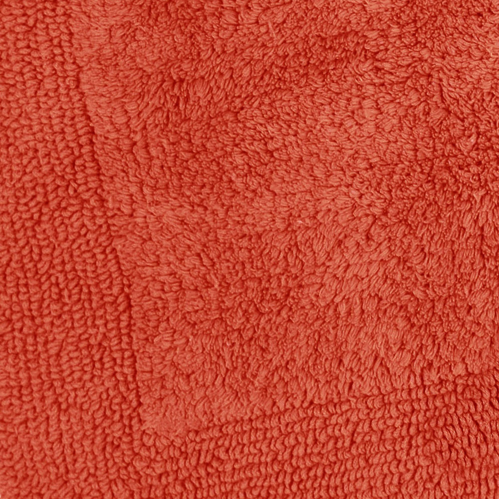 Allure Bath Fashions Luxury Reversible Square Terracotta Heavyweight Bath Mat 53 x 55cm Image 4