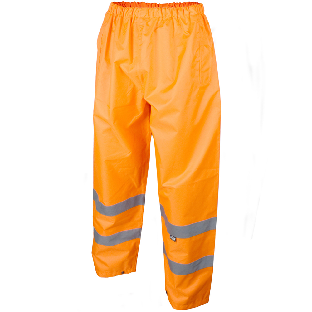 Scan Hi Visibility Motorway Trouser XXL Orange Image 1