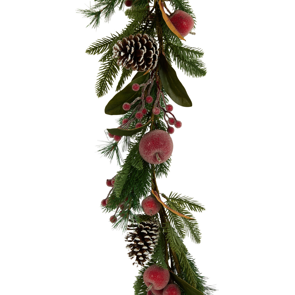 Iced Apple Festive Garland Image 4
