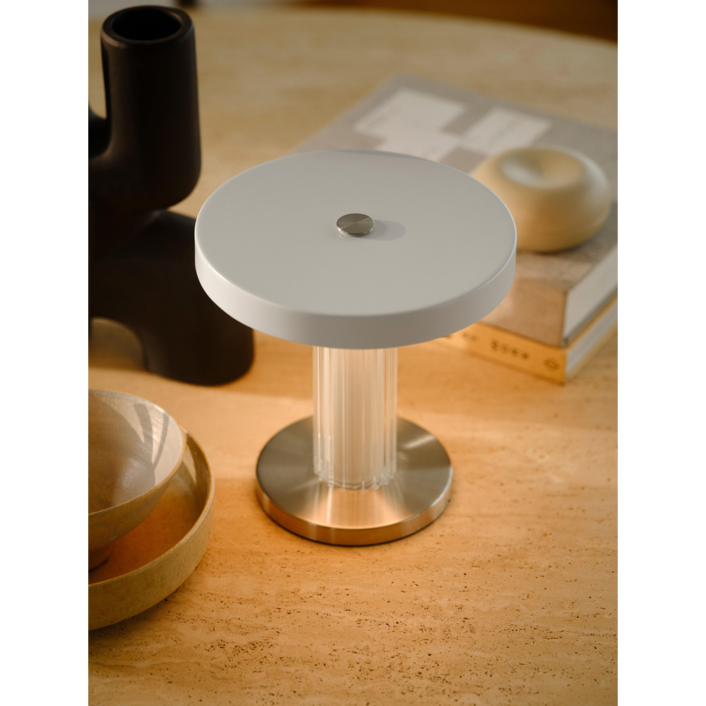 Nordlux Trezzi White Portable Table Lamp Image 7