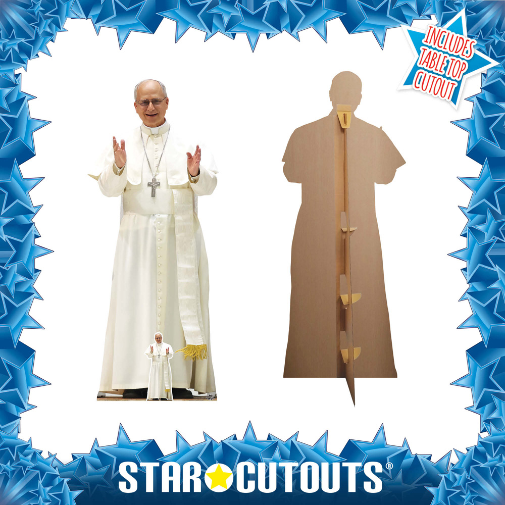 Star Cutouts Pope Leo XIV Cardboard Cutout 6ft Image 4