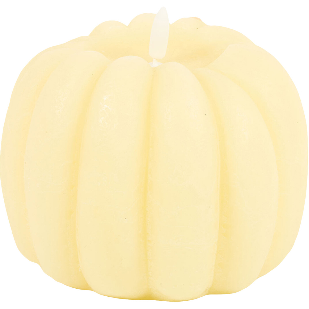 Large Pumpkin LED Candle Image 6