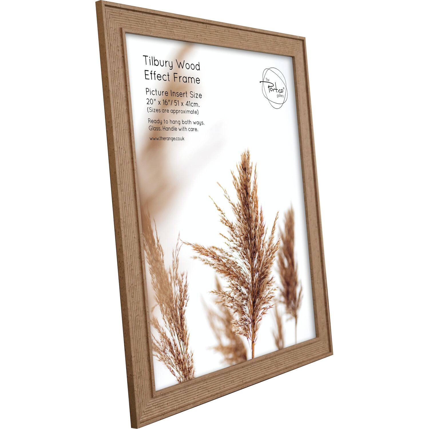 The Port. Co Gallery Tilbury Wood Effect Photo Frame 20 x 16 inch Image 2