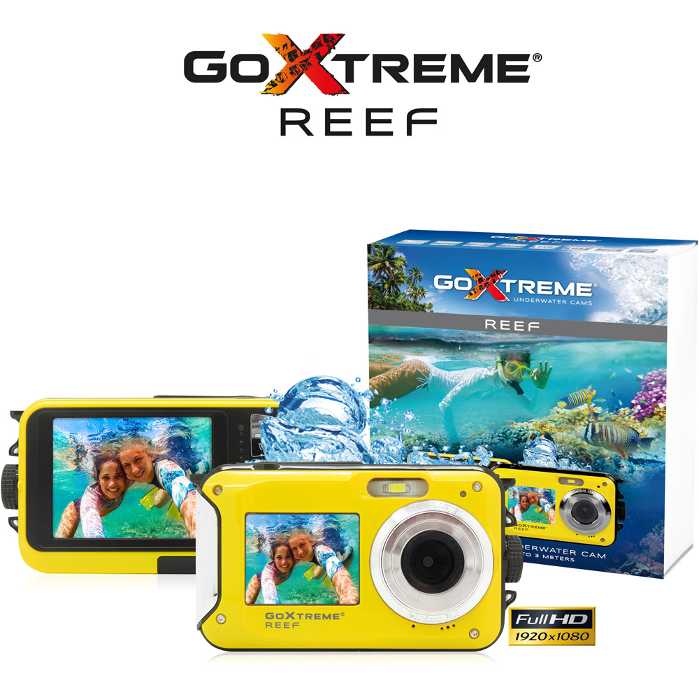 Easypix GoXtreme Yellow Dual Screen Waterproof Reef Camera Image 6