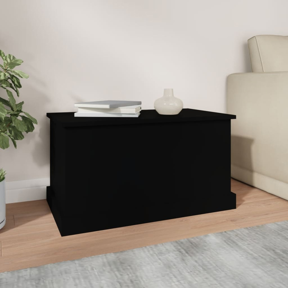 vidaXL Black Storage Box Image 7