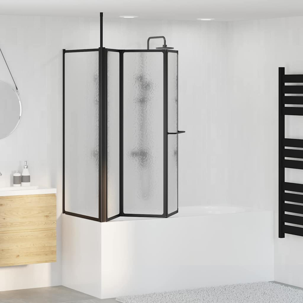 vidaXL White Shower Enclosure 120 x 70 x 137cm Image 2