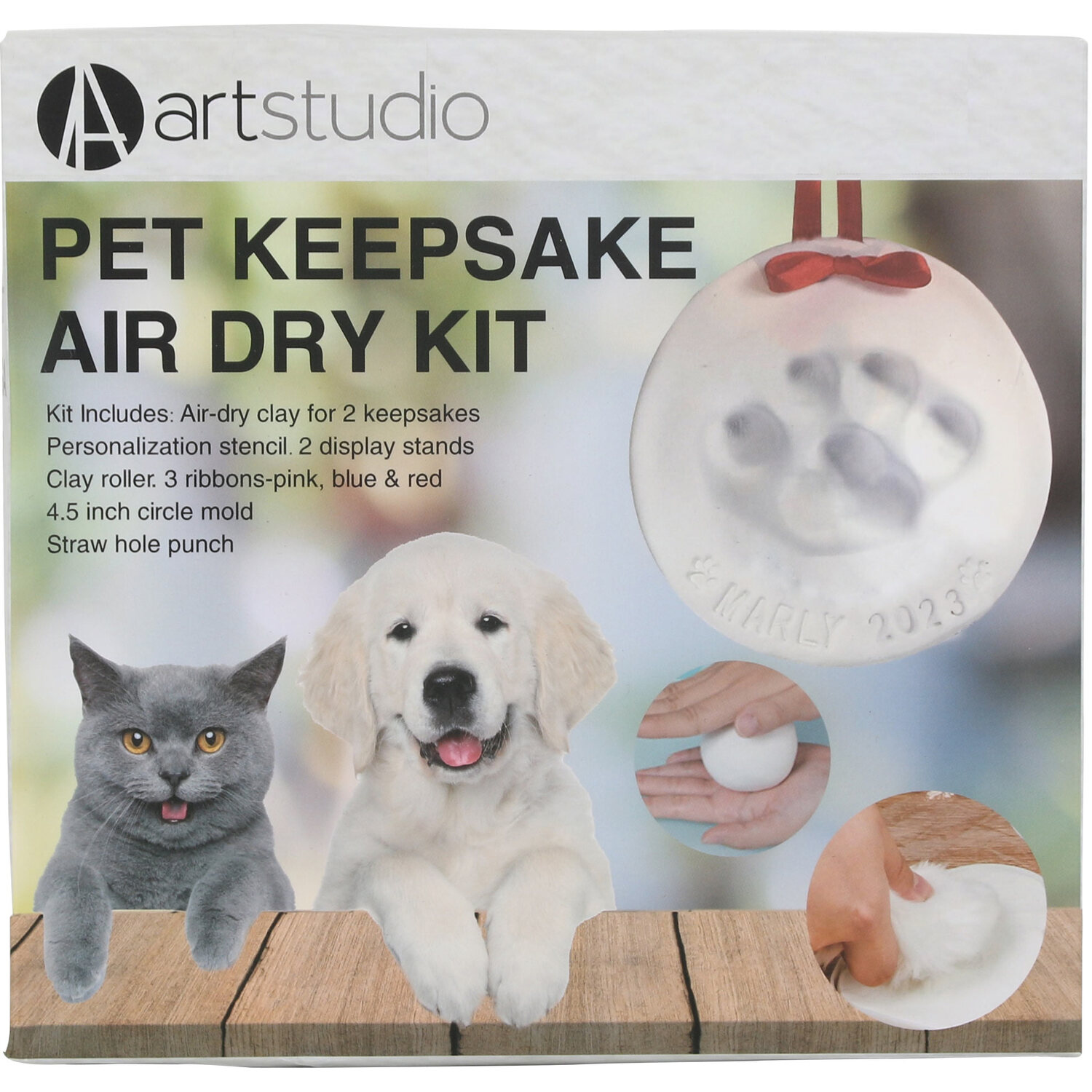 Art StudioPet Keepsake Air Dry Kit Image 1