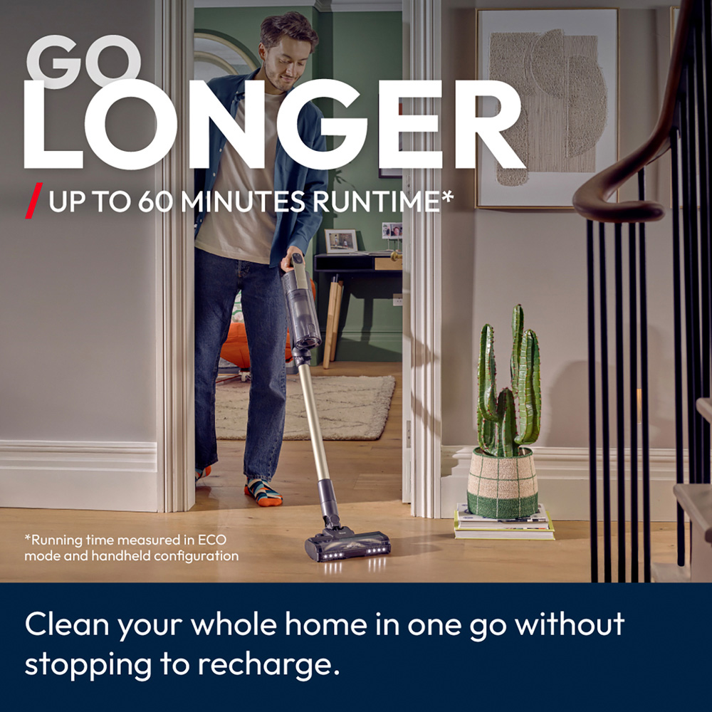 Living and Home AJ0936 Black Cordless Vacuum Cleaner 400W Image 2