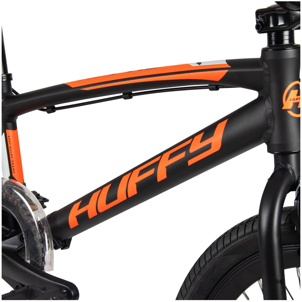 HUFFY HX Pro Racer 20-inch Aluminium Black and Orange BMX Race Bike Image 7