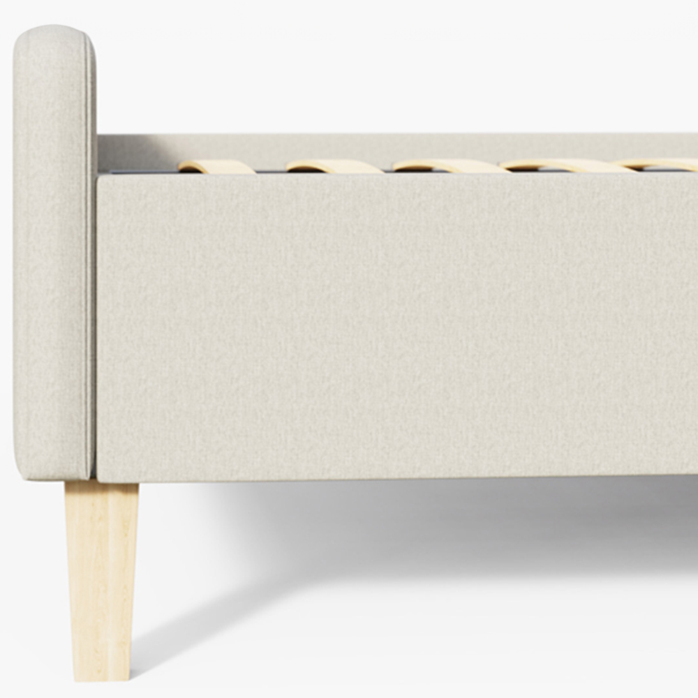 GFW Ashbourne Double Natural Bed Frame Image 9