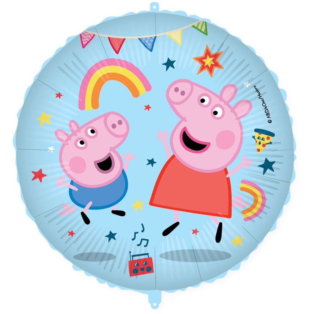 Peppa Pig Inflatable Foil Balloon Blue Image 1